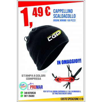 cappellino  scaldacollo
